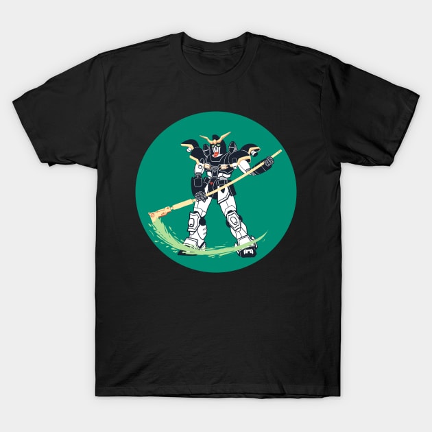 Gundam Wing Deathscythe T-Shirt by roesart